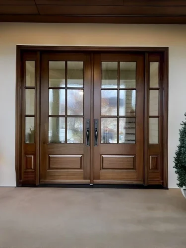  Doors with Corner Sidelights

