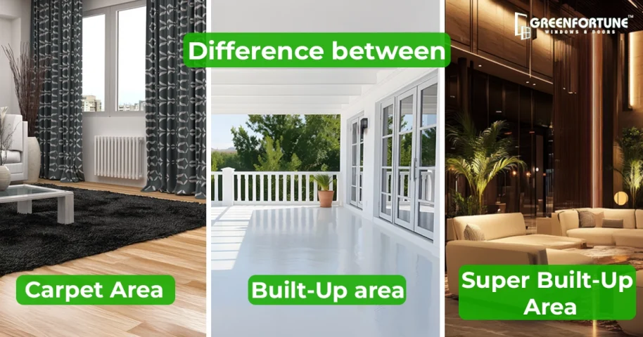 carpet area vs built-up area