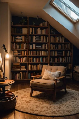 Stunning Home Library Design Ideas