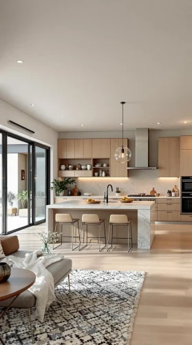 open-plan home designs