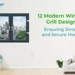 Modern window grill design