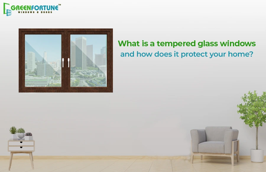 tempered glass window