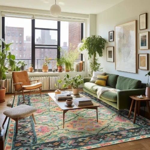 Use rugs and carpets