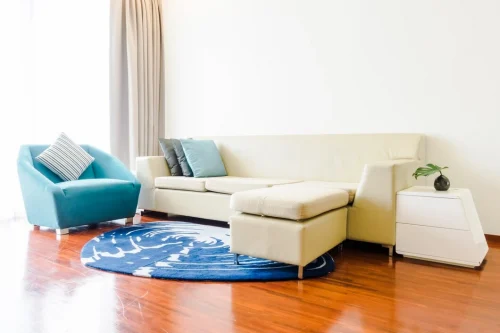 floor tiles in living room