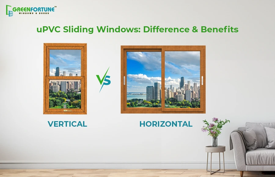 uPVC Vertical Sliding Windows
