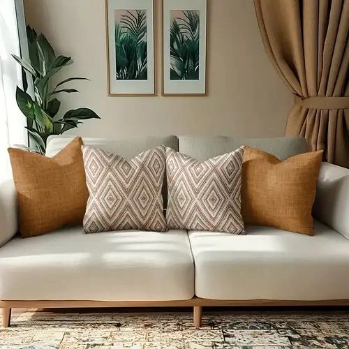 Use throws and cushions