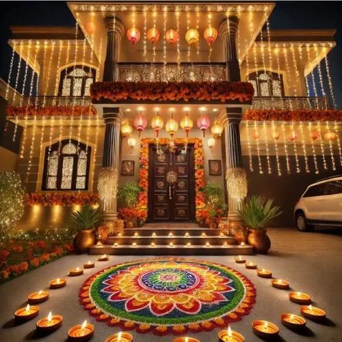 What is Home Lighting in Diwali?