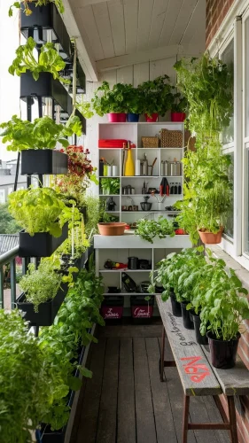 Vertical Herb Garden