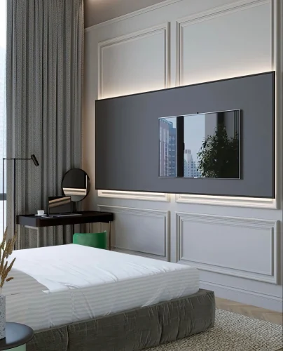 Foldable or Sliding TV Panels