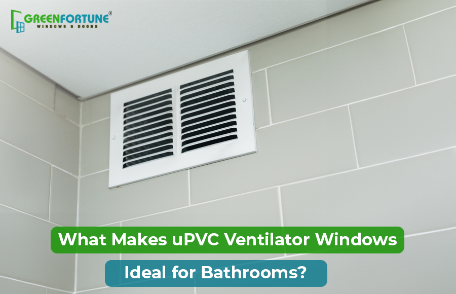 uPVC bathroom ventilator window
