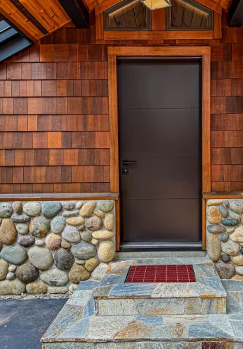 secure front door