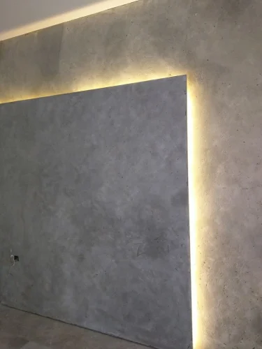 Concrete Walls with Inlays
