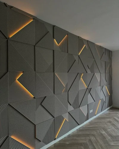 wooden wall panel design