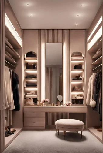 Wardrobe with Dressing Area