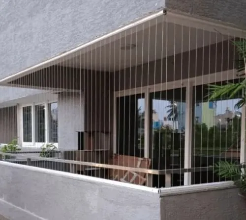 Which type of Invisible Grill suits balconies best