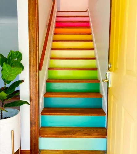 stairs paint ideas