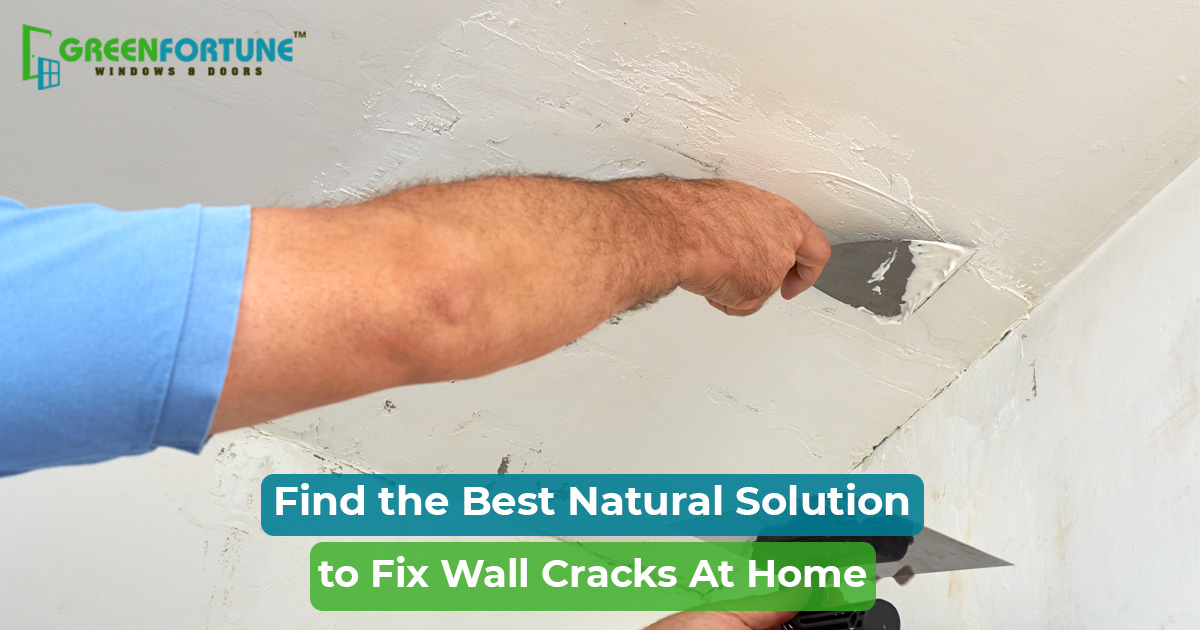 tip for Fix wall cracks naturally