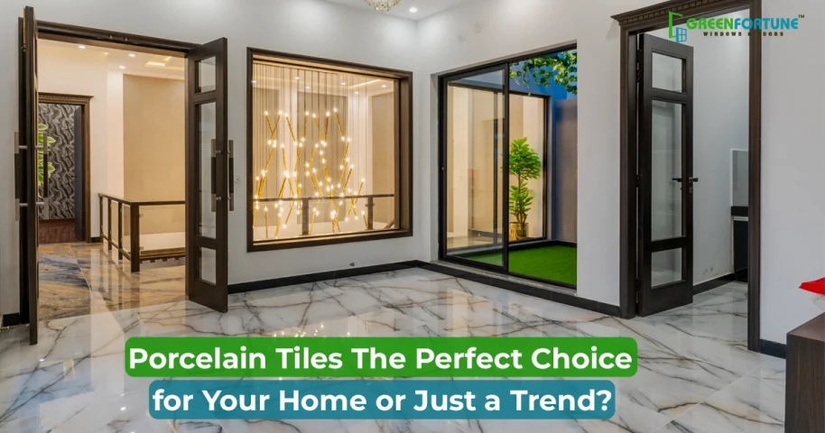 porcelain tiles