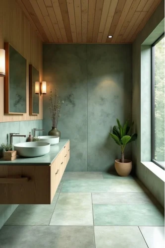 Top Ceramic Bathroom Tile Ideas