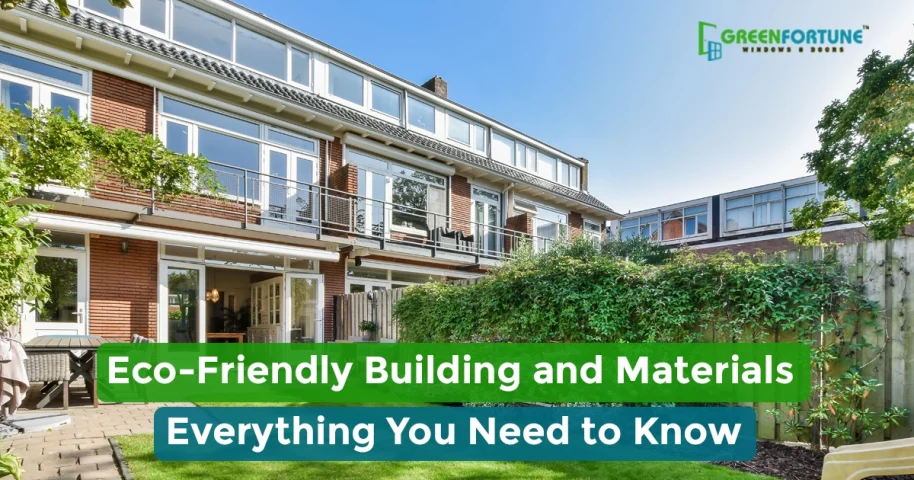 Eco friendly house building
