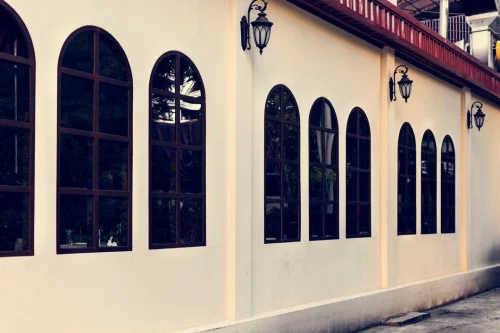 Modern Home Style Arch windows