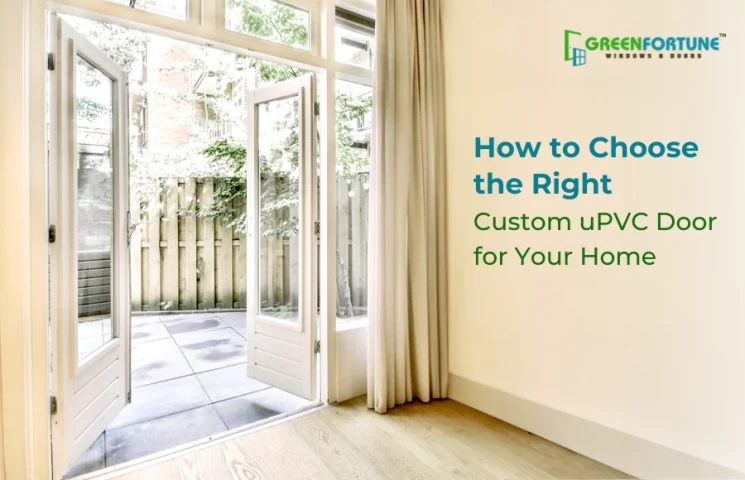 Custom uPVC Door for Your Home