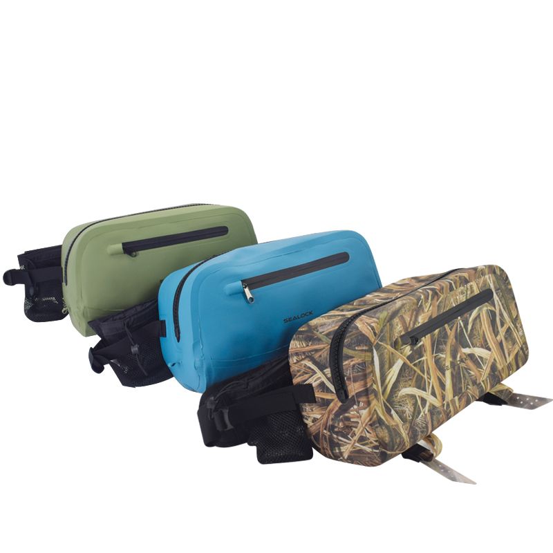Waterproof fanny pack 3 liter capacity airtight waterproof