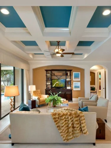 Blue & White Colour Combination