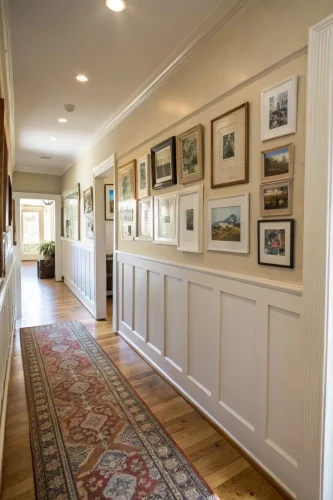 wall paneling ideas for hallways