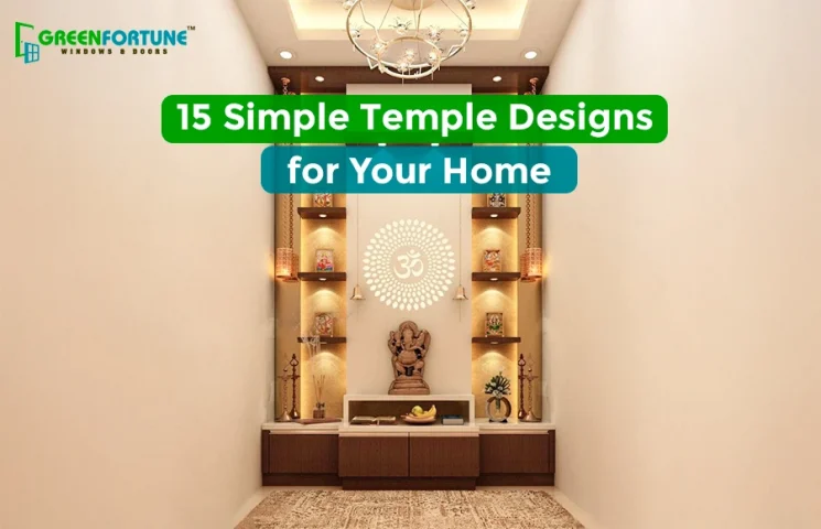 15 Simple Temple Designs for Your Home