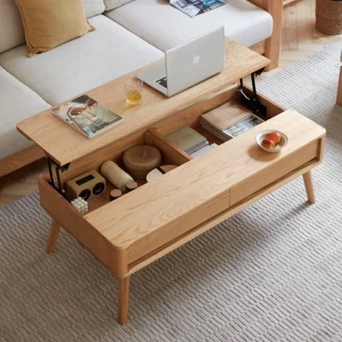 Opt for space-saving furniture