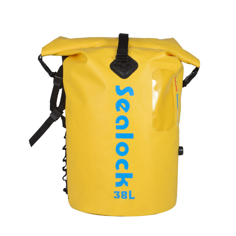 waterproof dry backpack for kayak 38Liter