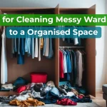 cleaning wardrobe