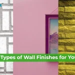 types of wall finishes in India