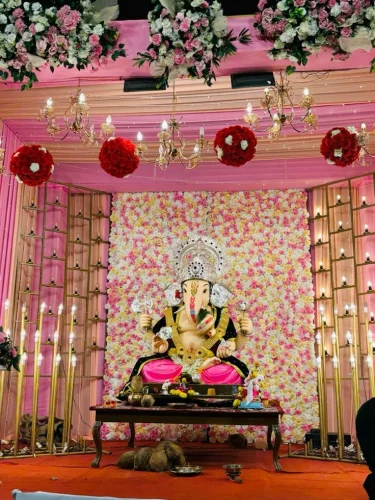 Ganpati Chaturthi Home Decoration Ideas 2025