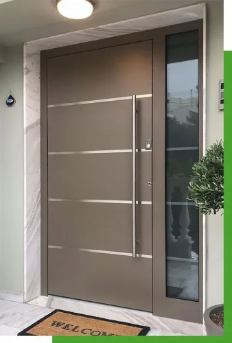 Aluminium Door Design for Homes in India
