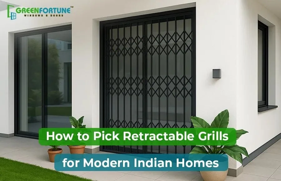 retractable window grills