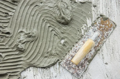 Adhesives for tiles