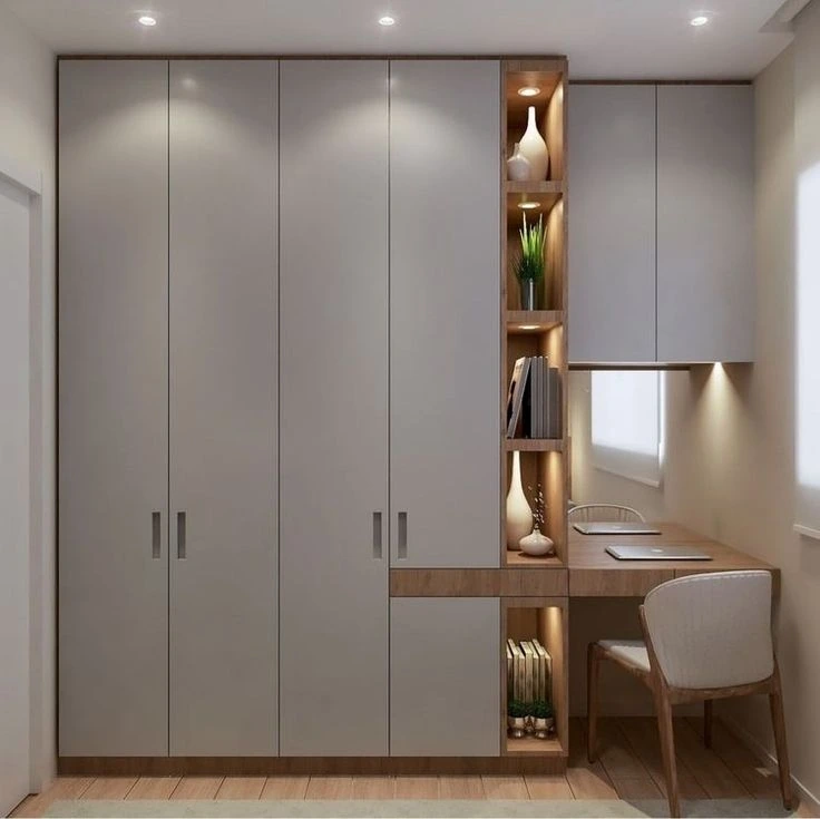 Built-in Cupboards with Study Nook