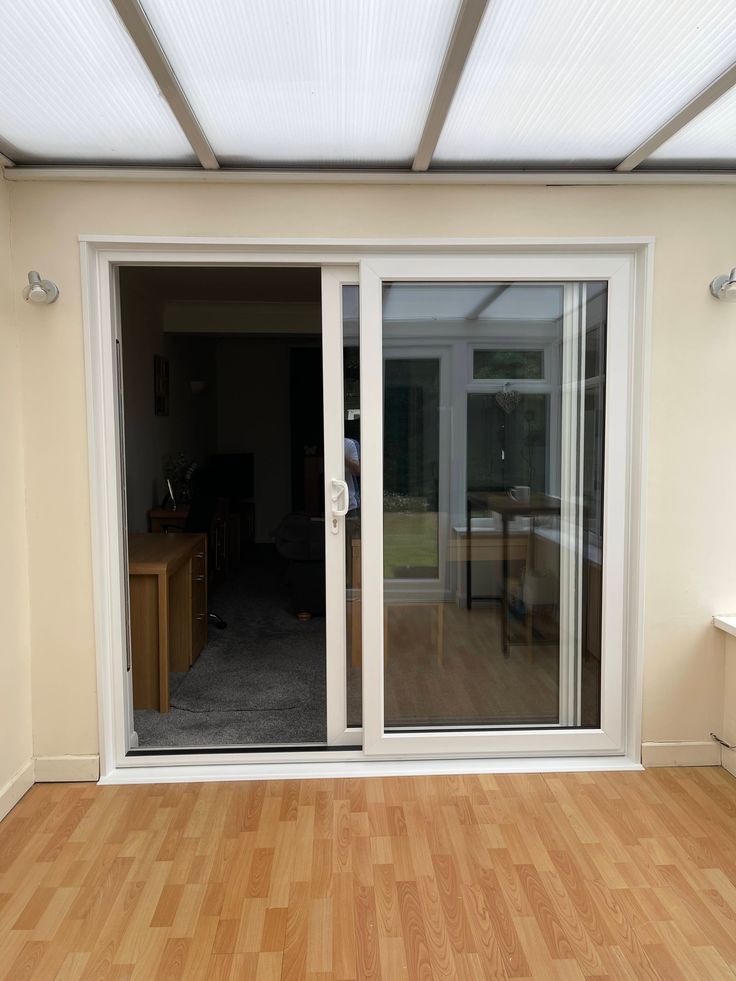 Smoked Glass Sliding Doors