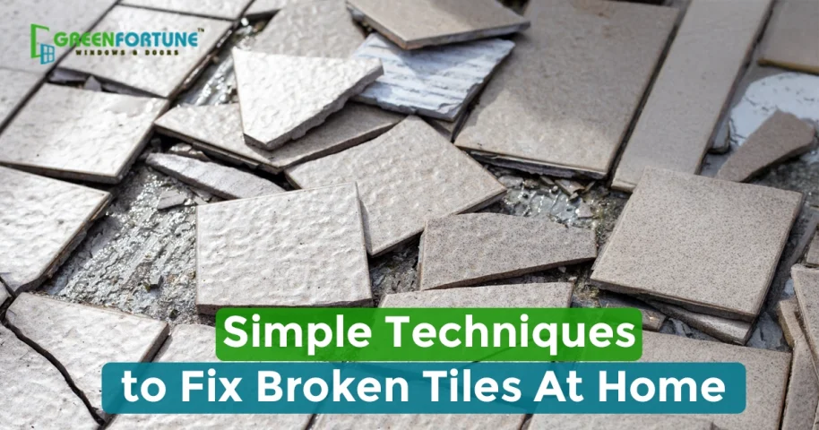 broken tile repair