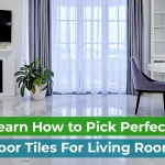 floor tiles in living room