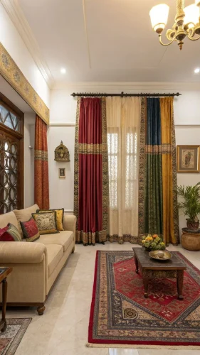 Bold Patterned Curtains