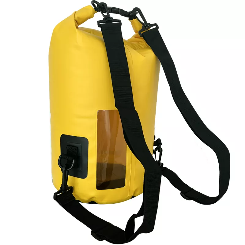 Waterproof Tube Dry Bag With Zip Pocket