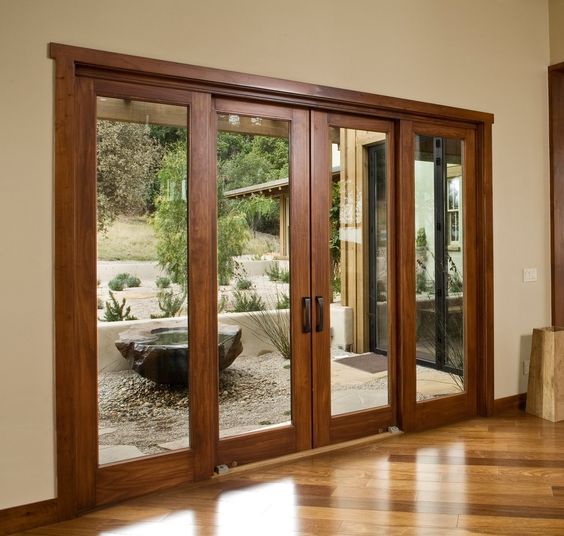Balcony French Wooden Door