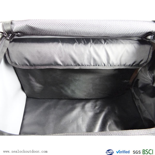 Gray Waterproof Duffle Bag 60Liter