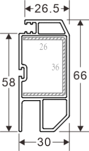 Door Screen Sash - GreenFortune