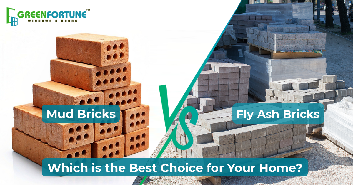 mud bricks vs fly ash bricks