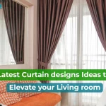 curtain with design