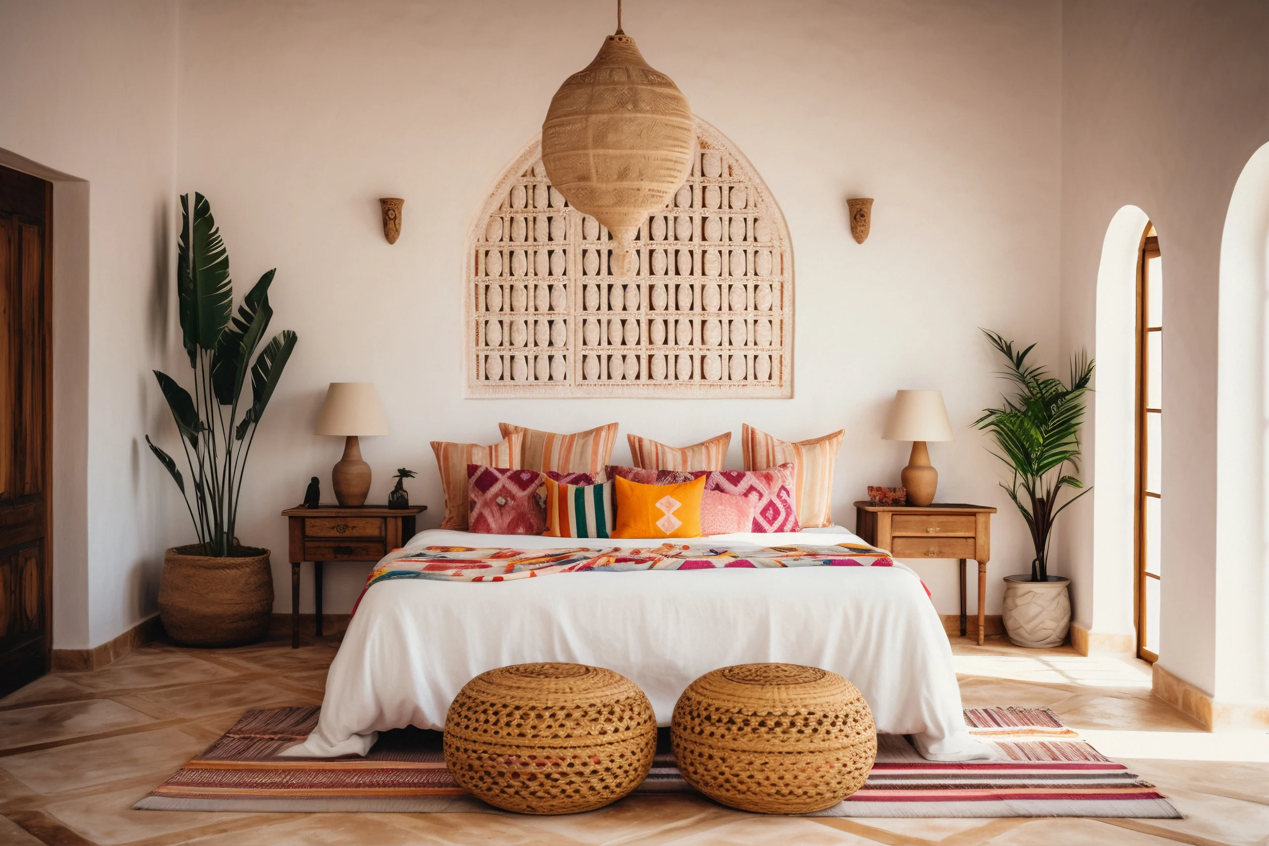 Interior decoration inspired by mexican folklore
